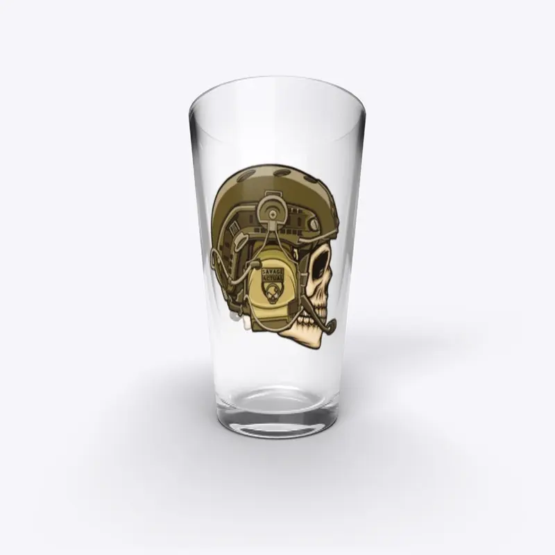 Savage Operator Pint Glass